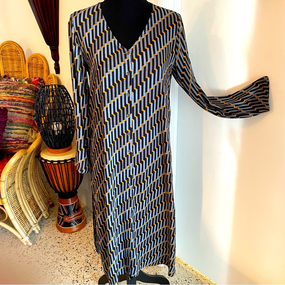 Generation Basic Cotton Long Sleeve Native Print … - image 2